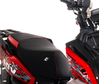 Motocicleta marca Treck modelo Acorazada 150cc color rojo