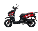 Motocicleta marca Treck modelo Acorazada 150cc color rojo