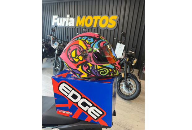 Casco Integral Frankie Rosa Mate