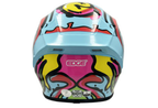 Casco Integral Frankie Graffiti Azul