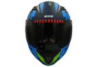 Casco Abatible Edge Pilot Strike Certificado Dot - Azul Mate