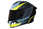 Casco Integral Frankie Spyder Amarillo