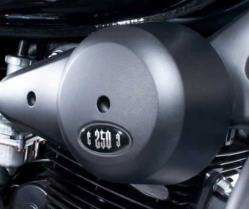 Motocicleta marca Carabela modelo Islo Black Wing 250 cc motor