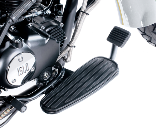 Motocicleta marca Carabela modelo Islo Black Wing 250 cc pedal