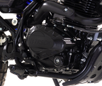 Motocicleta marca Treck modelo Matt 150cc color azul motor